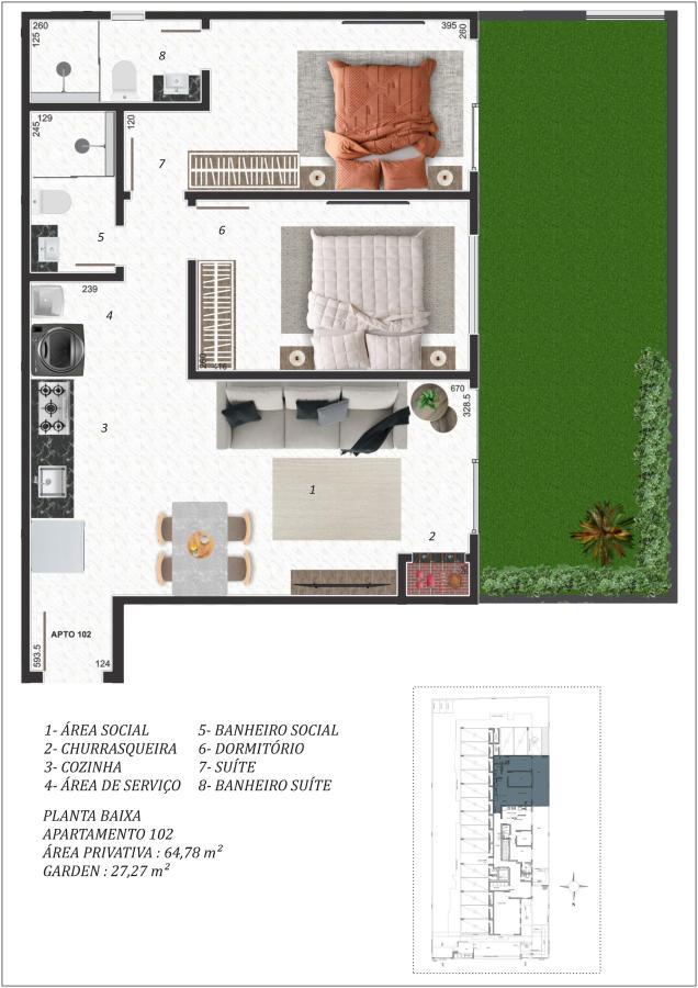Apartamento, 2 quartos, 92 m² - Foto 12