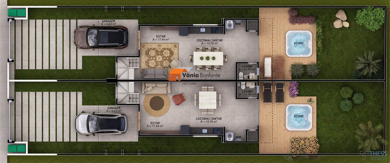 Casa, 3 quartos - Foto 17