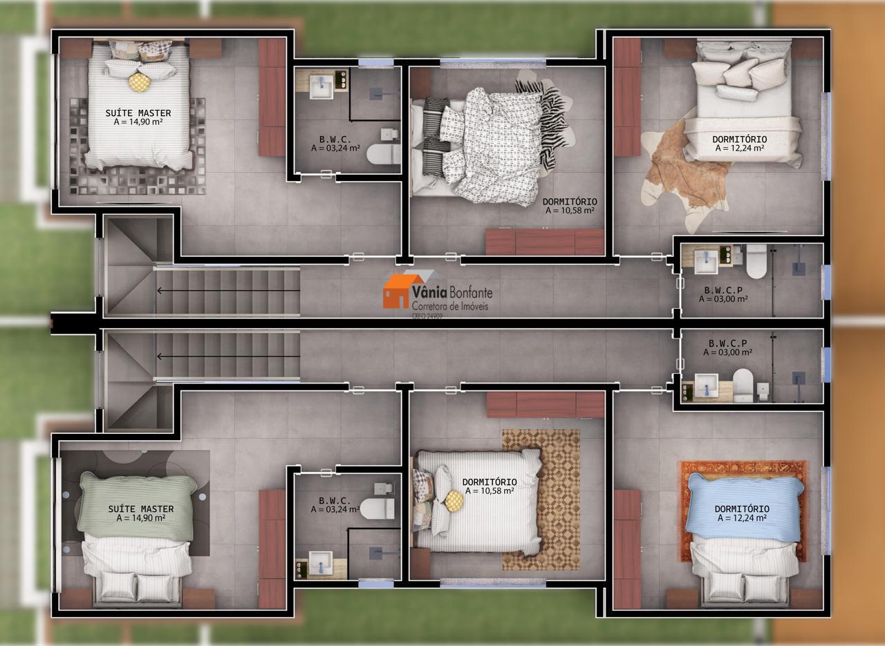 Casa, 3 quartos - Foto 18