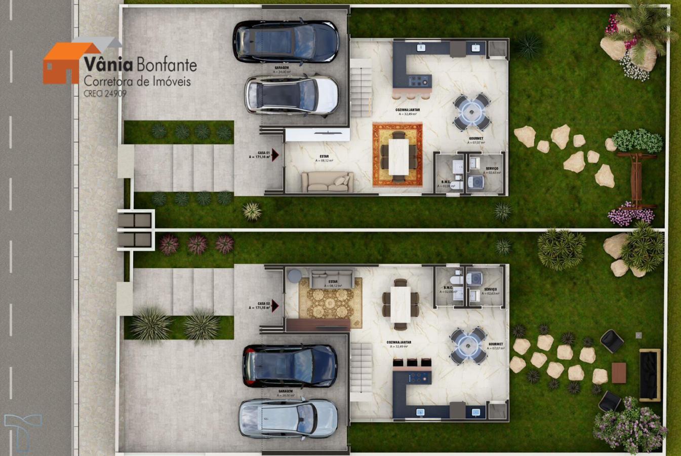 Casa, 3 quartos - Foto 12